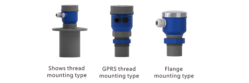 Universal ultrasonic material (liquid) level meter