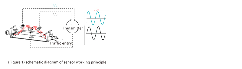 Schematic diagram of sensor working principle