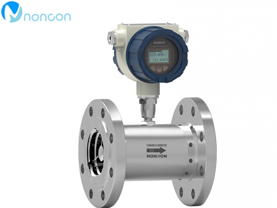 liquid turbine flowmeter