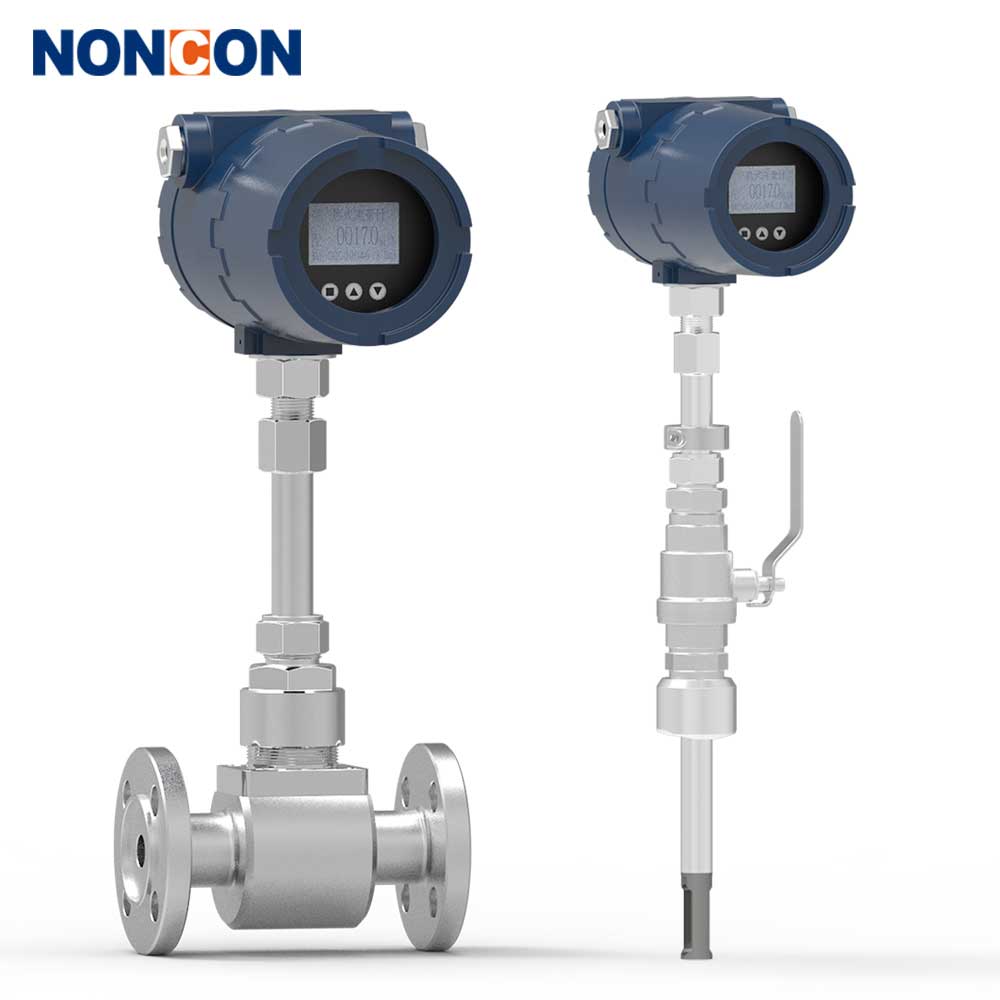 Thermal mass gas flow meter