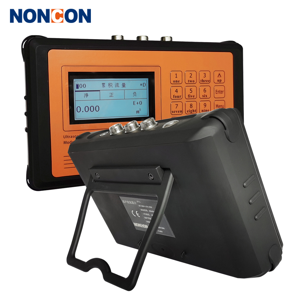 Portable ultrasonic flow meter 