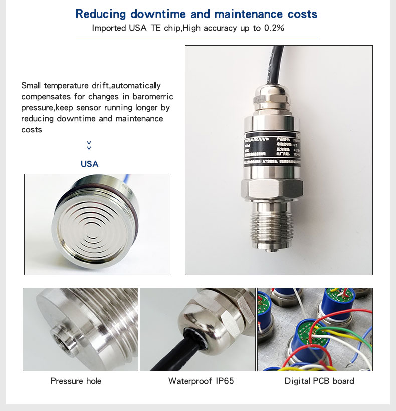 Advantages of PT pressure sensor 2 