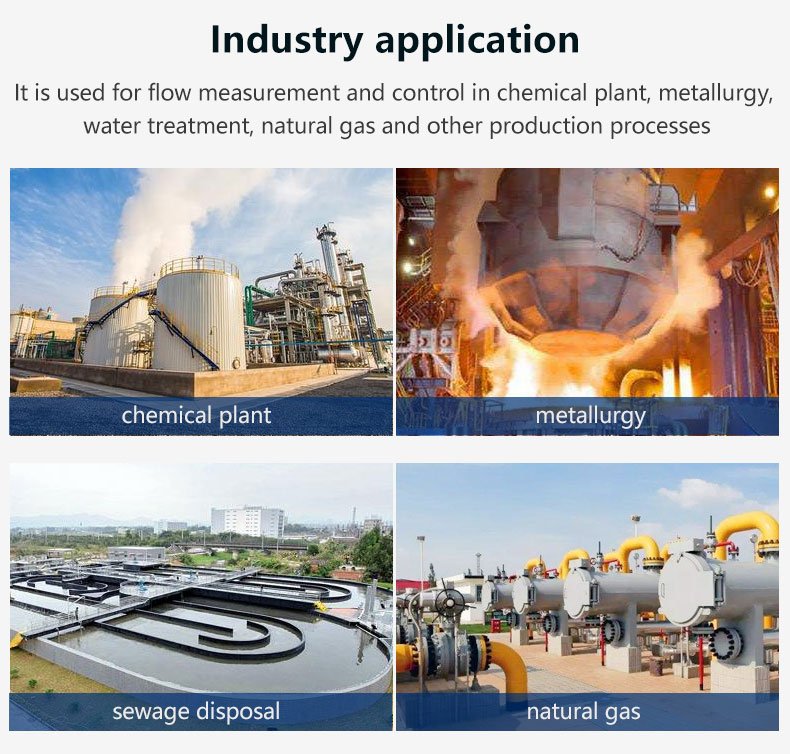 application of LUXQ-type Vortex gas flow meter 