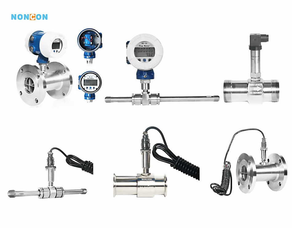 NONCON Liquid Turbine Flow Meter 