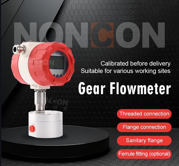 NONCON Gear Flow Meter 