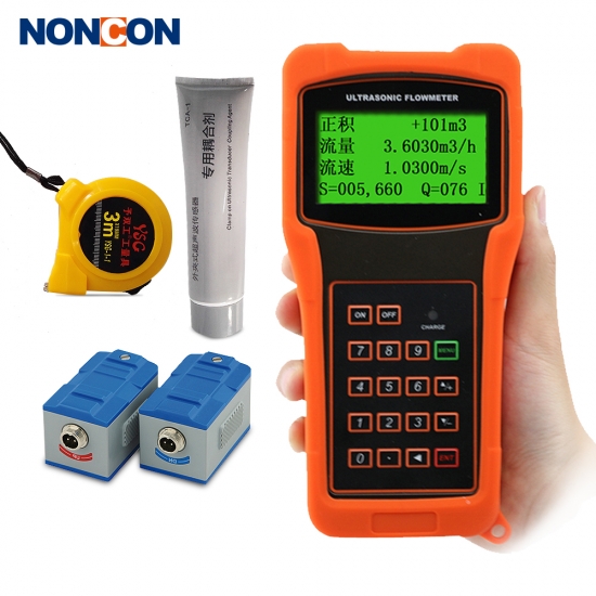 handheld ultrasonic flowmeter